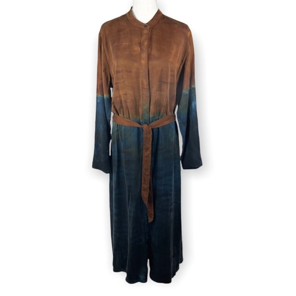 Cloth & Stone Ombre Shirtdress/Maxi Shirt - XL - Picture 6 of 8